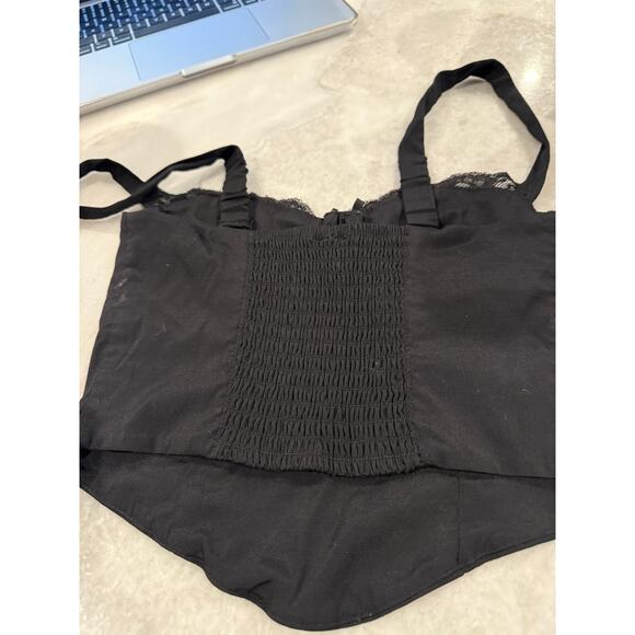 Garage G-Edition Lia Lace Trim Bustier Top - Picture 6 of 8